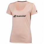 Babolat Exercise Cotton Tee Girl Tropical Peach